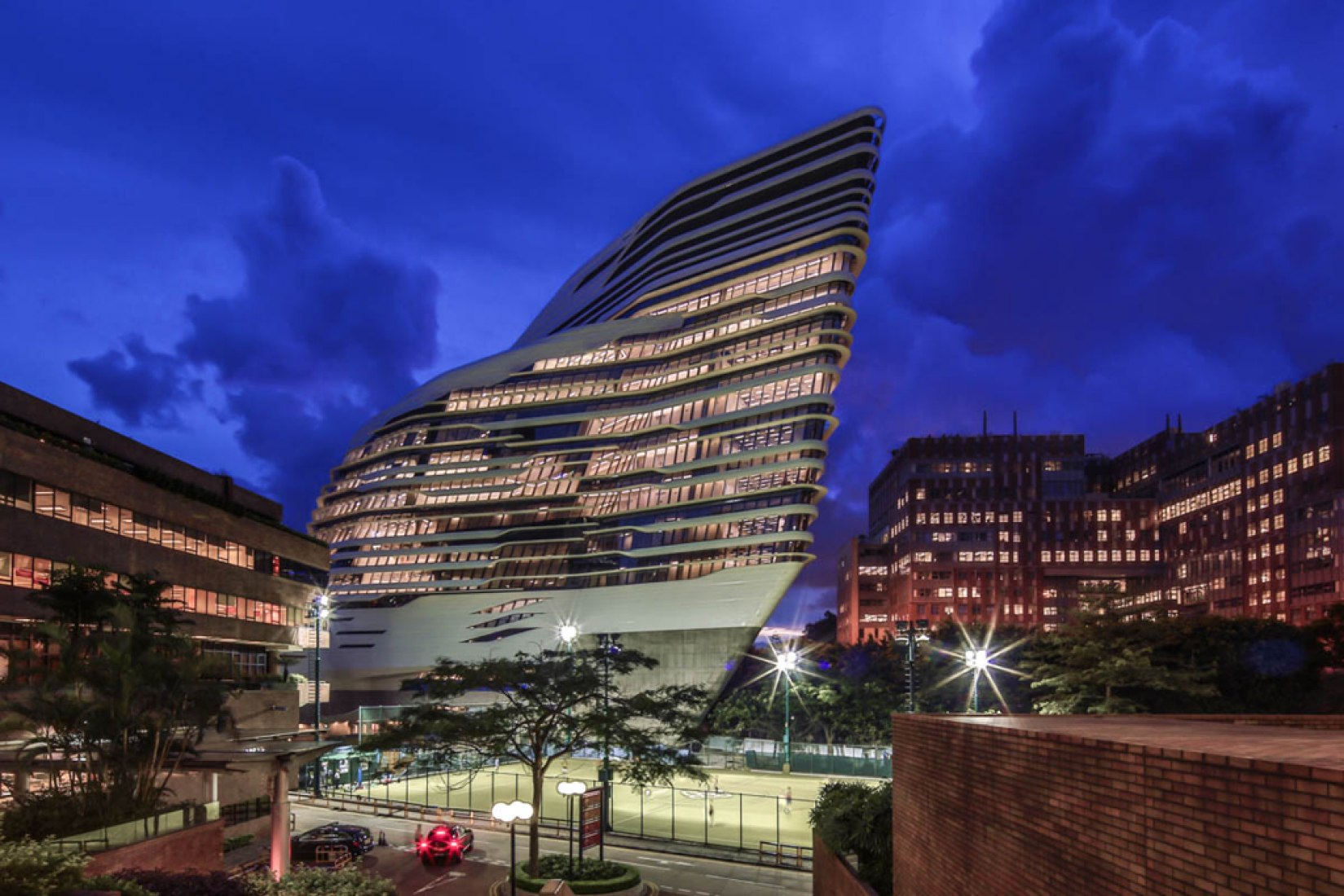 Innovation Tower en la Hong Kong Polytechnic University | Sobre
